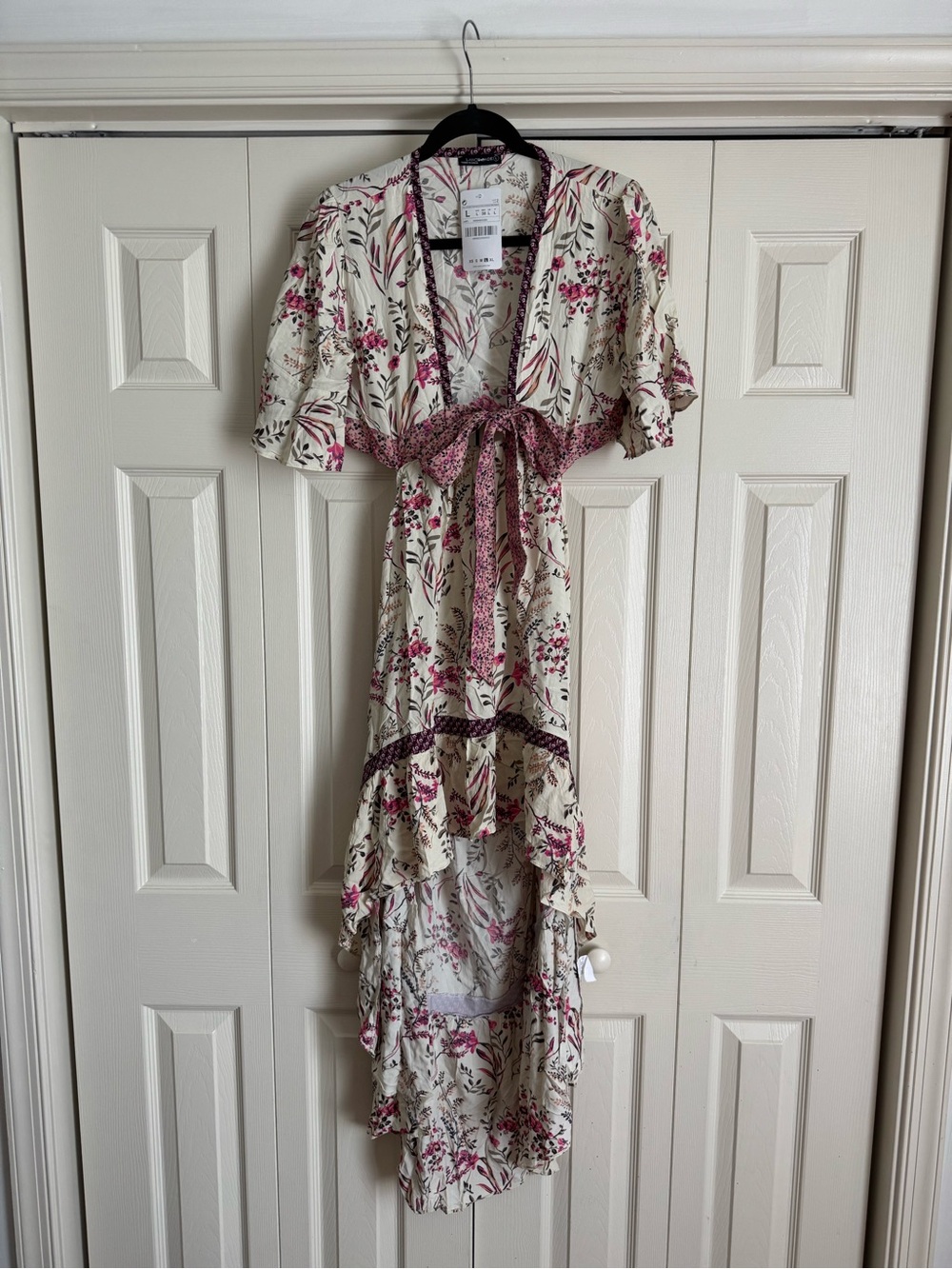 NWT Lance Cade Floral Boho Dress Size Large